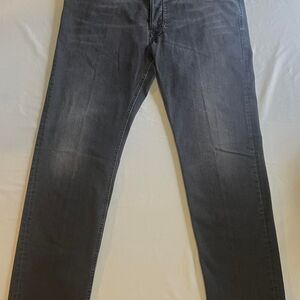 Diesel Men's Black and Grey Jeans
